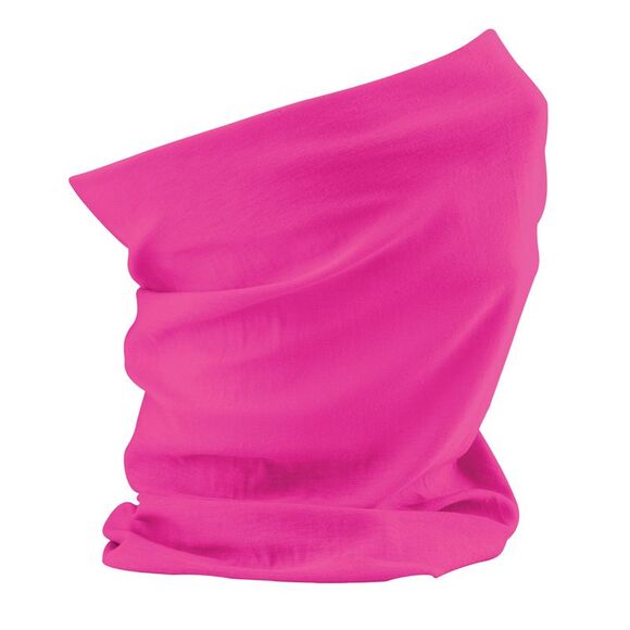 Beechfield Unisex Adult Morf Original Neck Warmer / Fuchsia - Picture 2 of 3